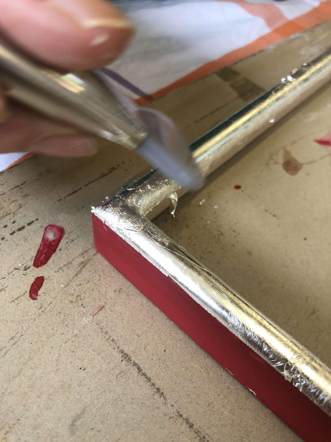 dorure à la feuille